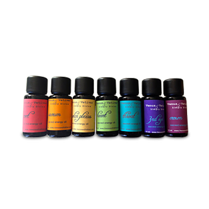 SACRED ENERGY Chakra Oils